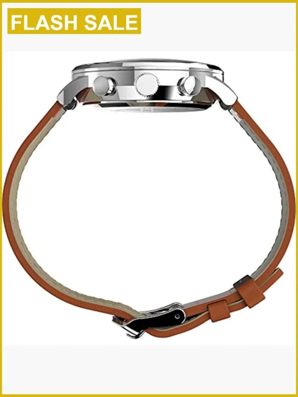 Timex Waterbury Classic Chrono 40mm Mens Watch Leather Strap